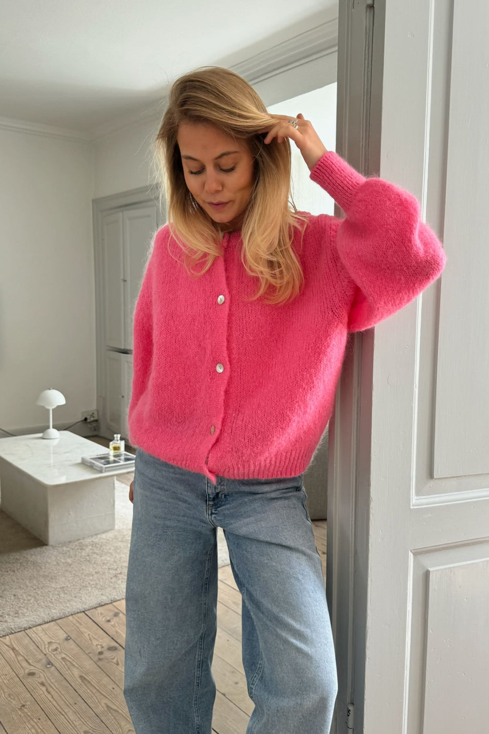 IdaIC Cardigan Pink