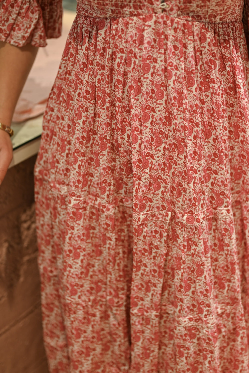 Twisted Maxi Dress Sunflowers