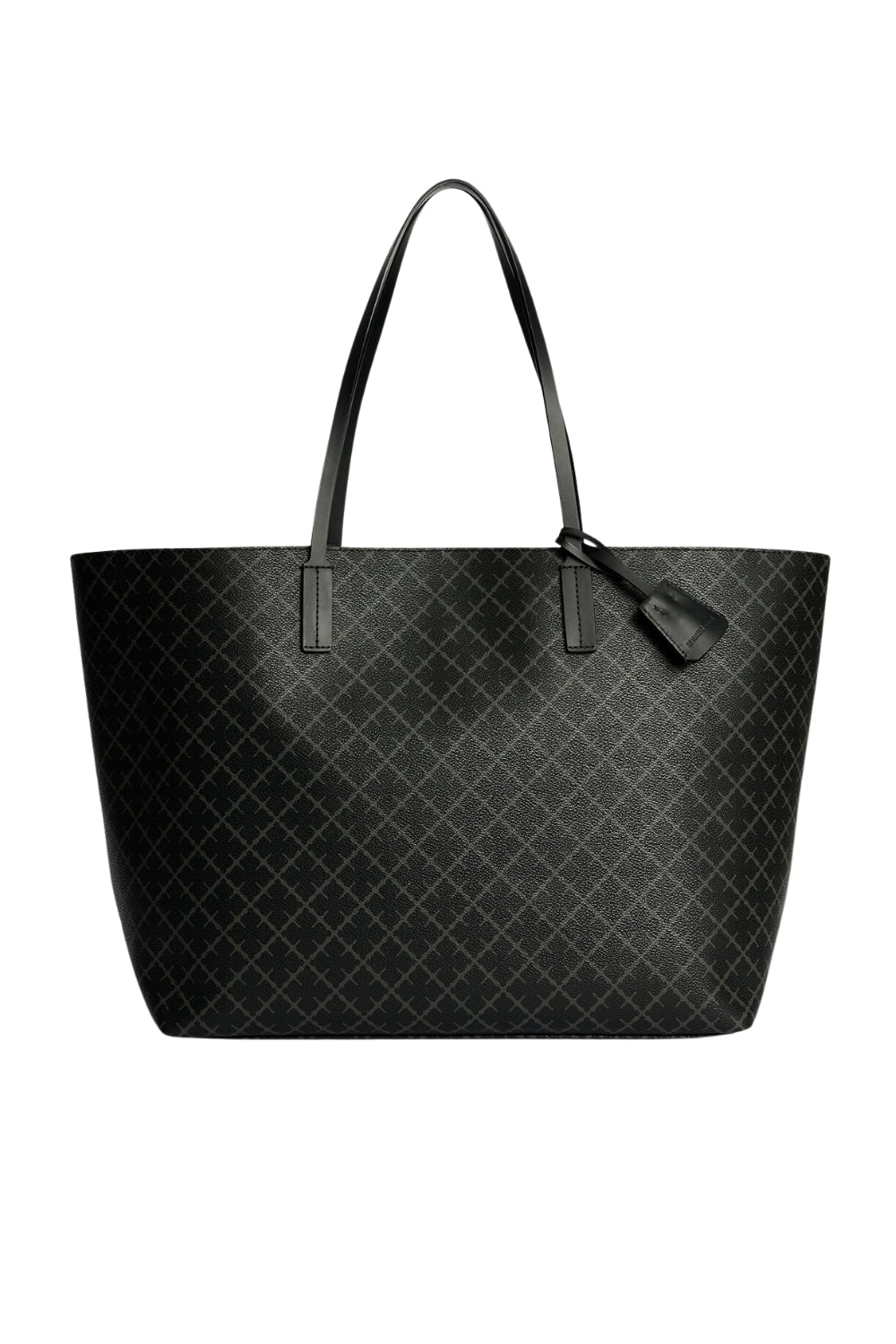 Abi printed Tote Bag Charcoal
