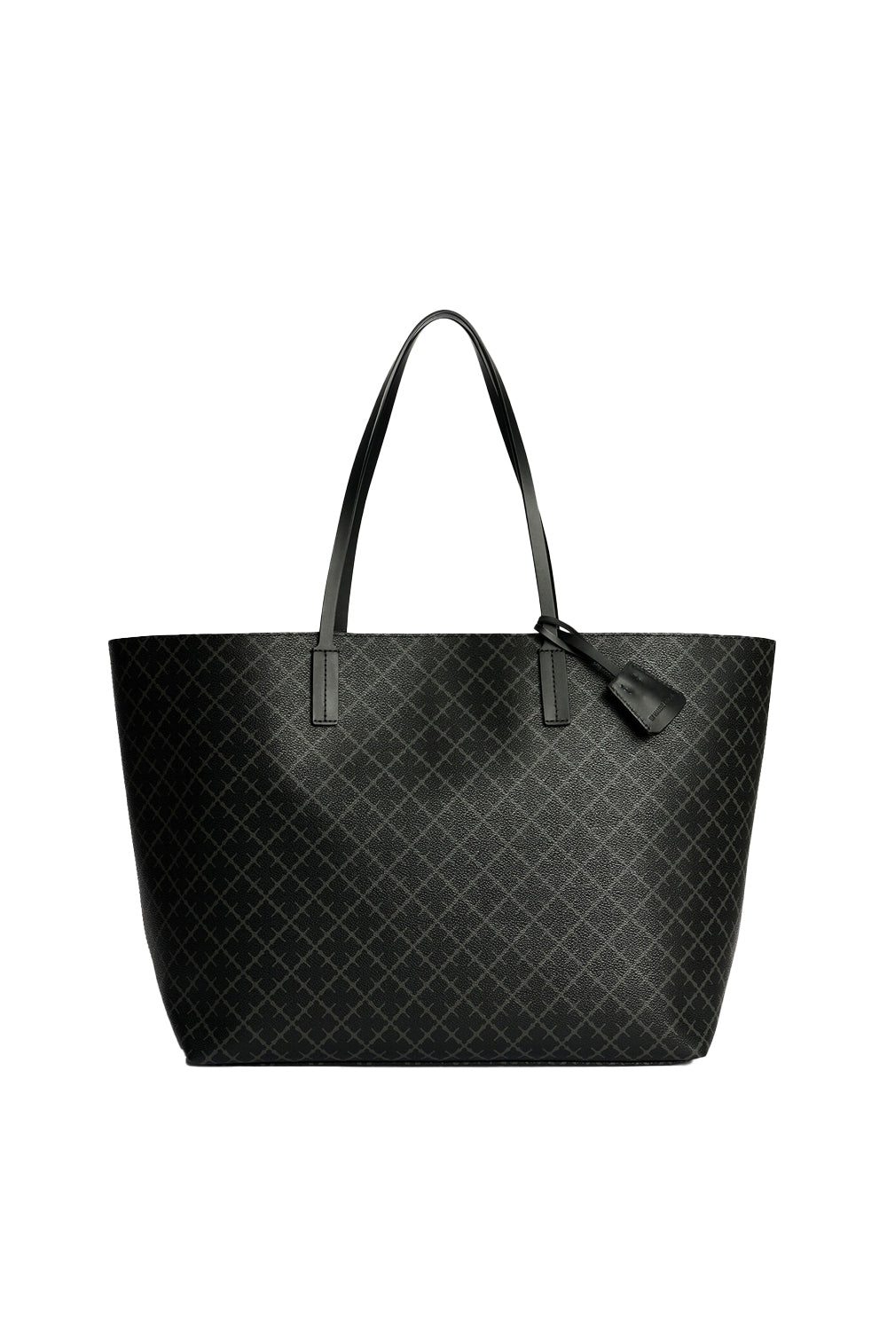 Abi printed Tote Bag Dark Charcoal
