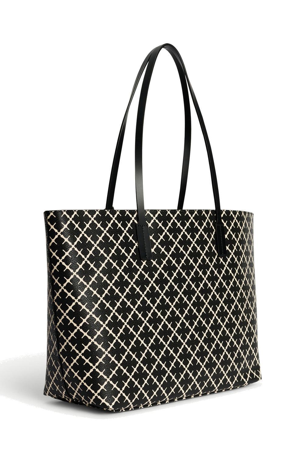 Abigail printed Tote Bag Black