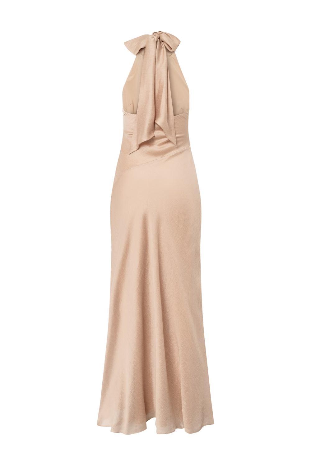 Acacia Dress Golden Beige