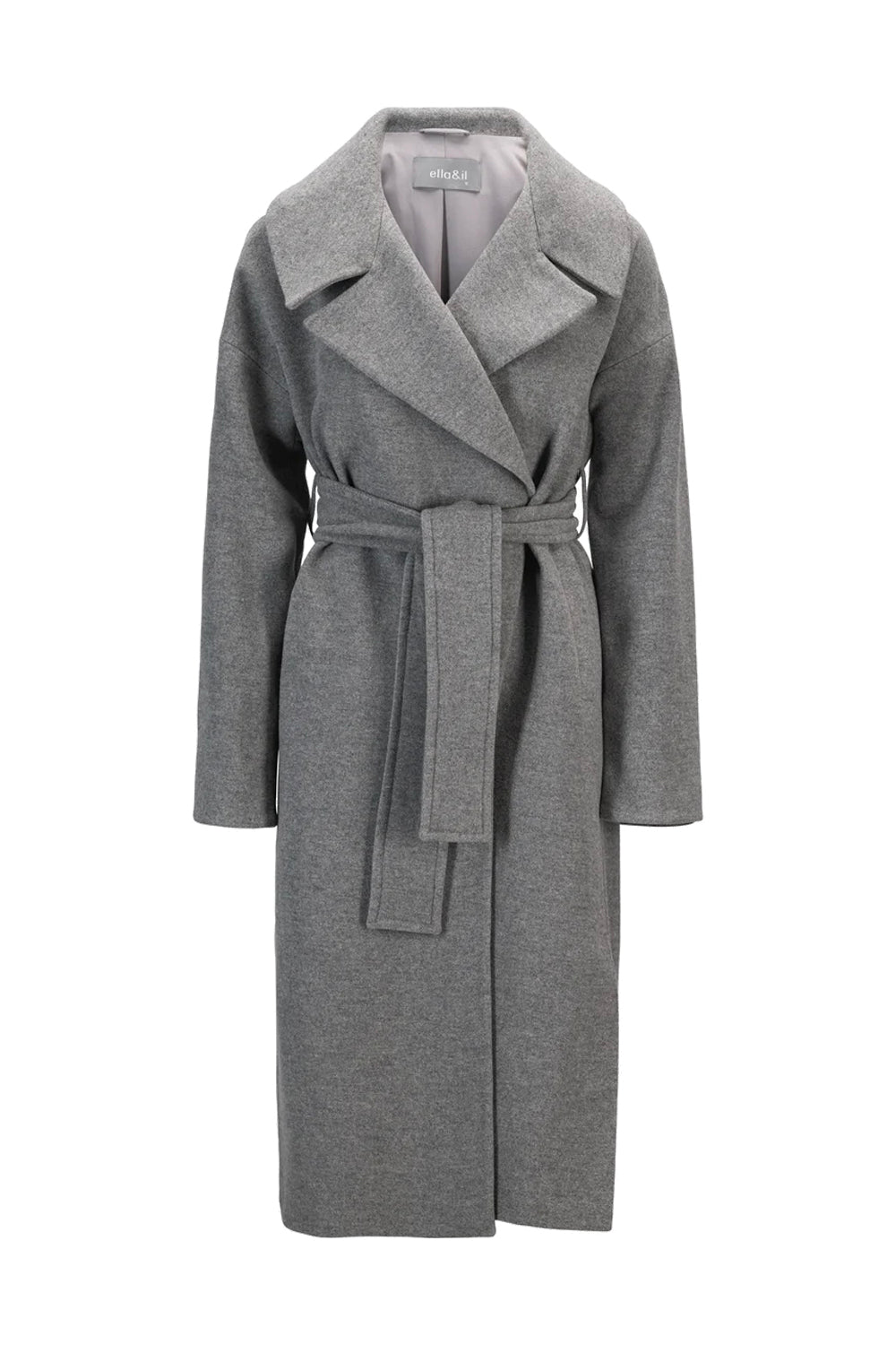 Adele Coat Dark Grey