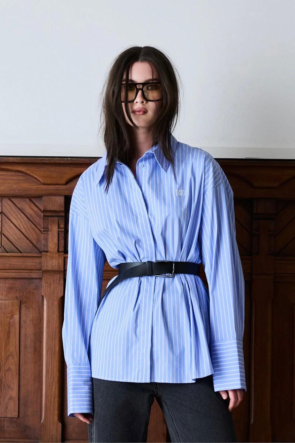 Aeris Shirt Blue Stripe