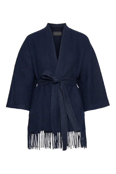 Akila Lambswool Jacket Navy