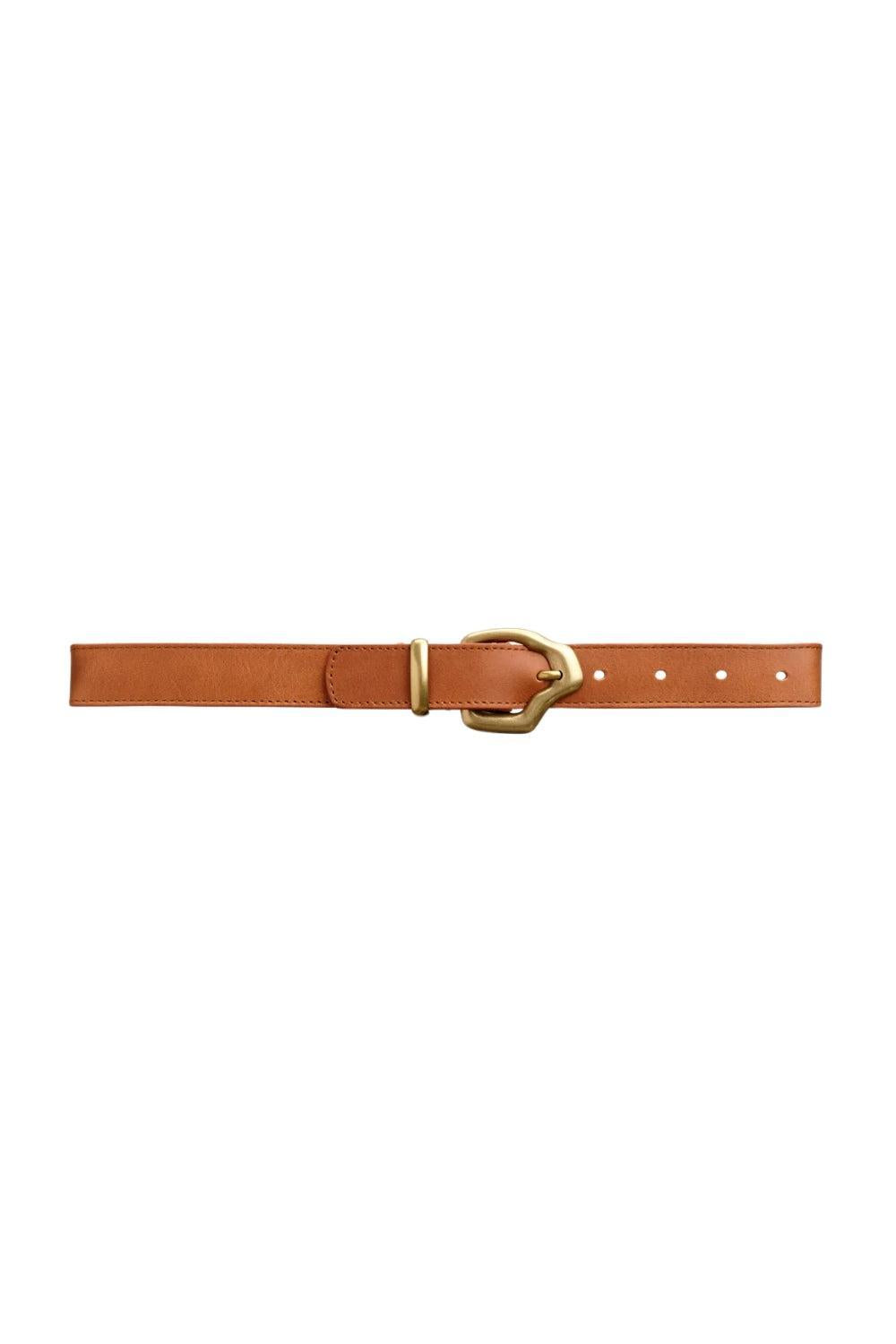 Ako Mini Belt Nutmeg Gold