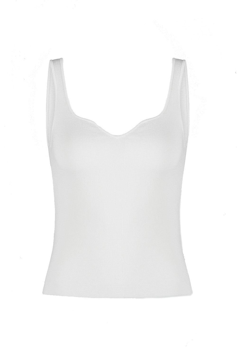 Alessia Top White