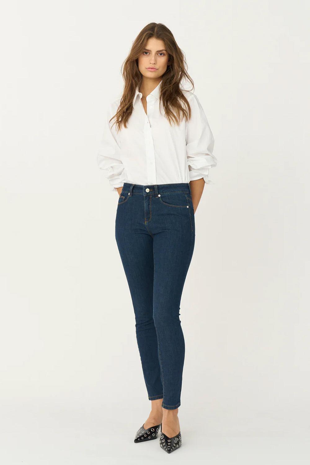 Alexa Ankle jeans Excl. Blue  30''