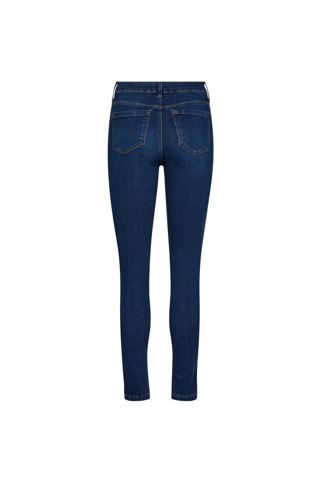 Alexa Cropped Earth Jeans Wash Cayenne