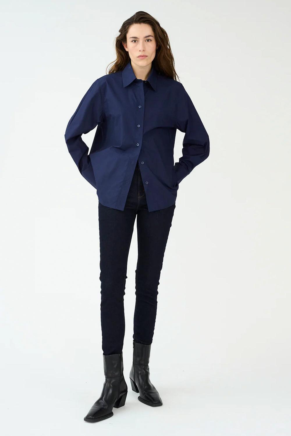 Alexa Cropped Jeans Wash Rinse Vicky 30"