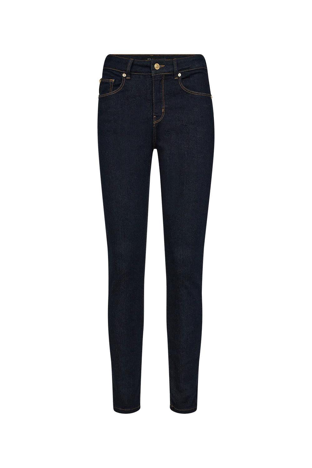 Alexa Cropped Jeans Wash Rinse Vicky 30"