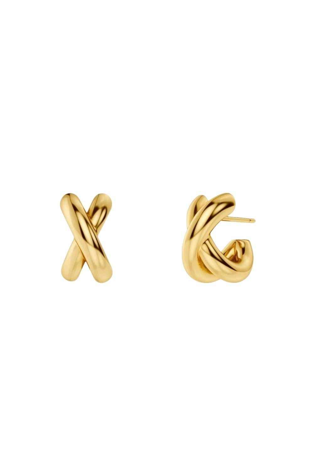 Alexa Hoops S Gold