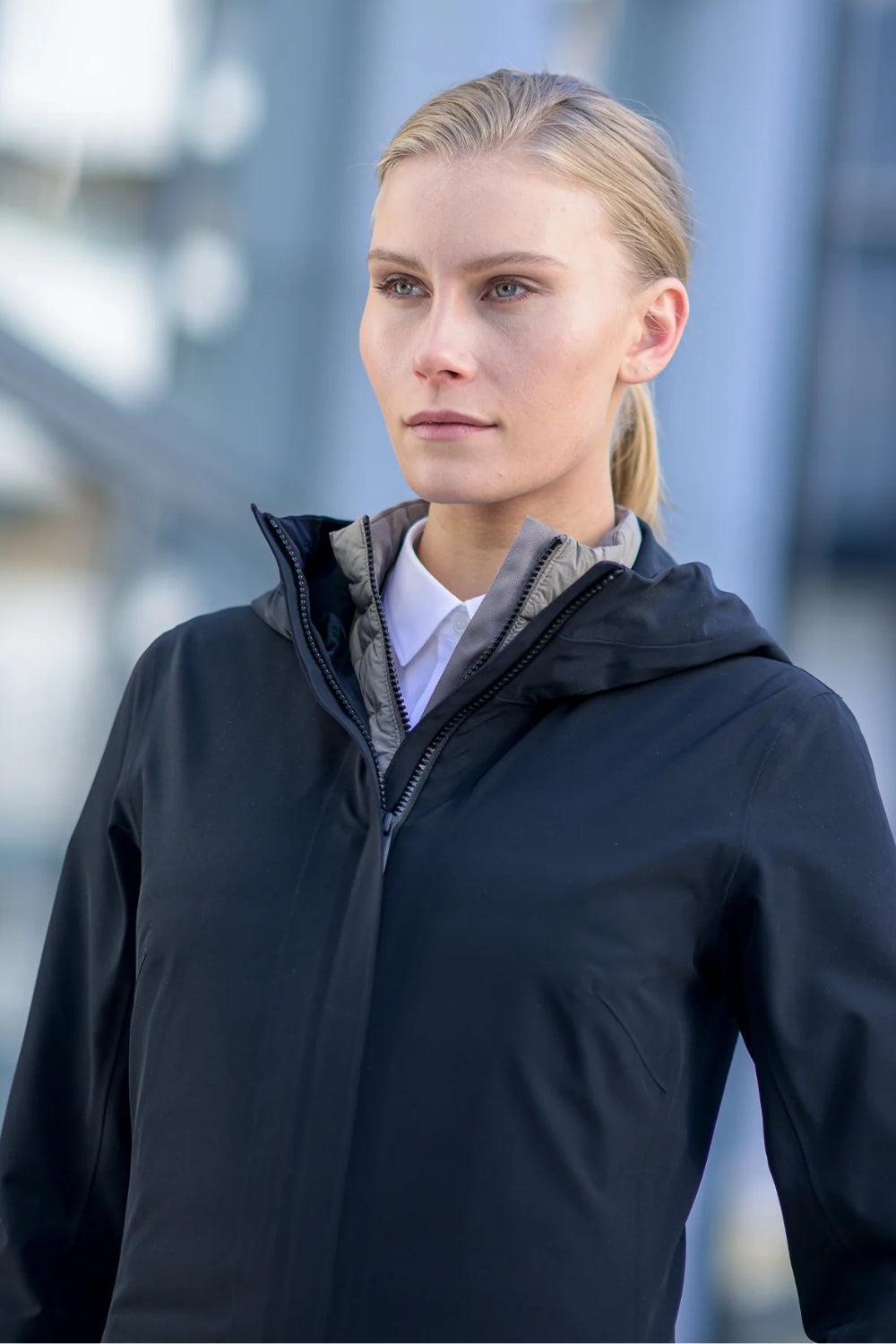 Althena Coat Pure Black