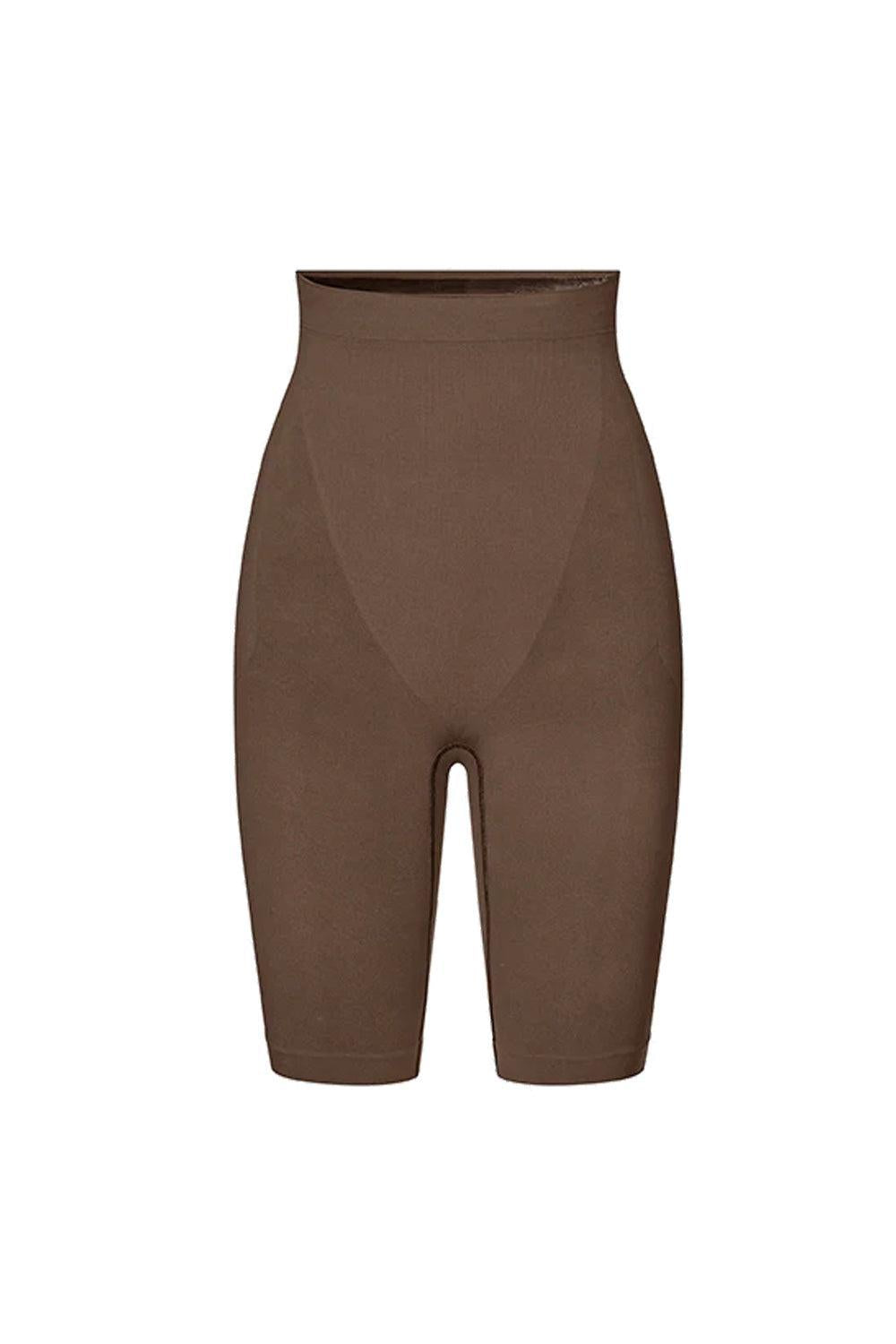 Alturra Highwaist Shaping Shorts Chocolate