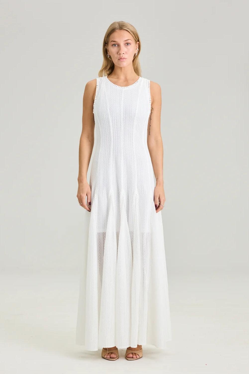 Amber Dress Offwhite