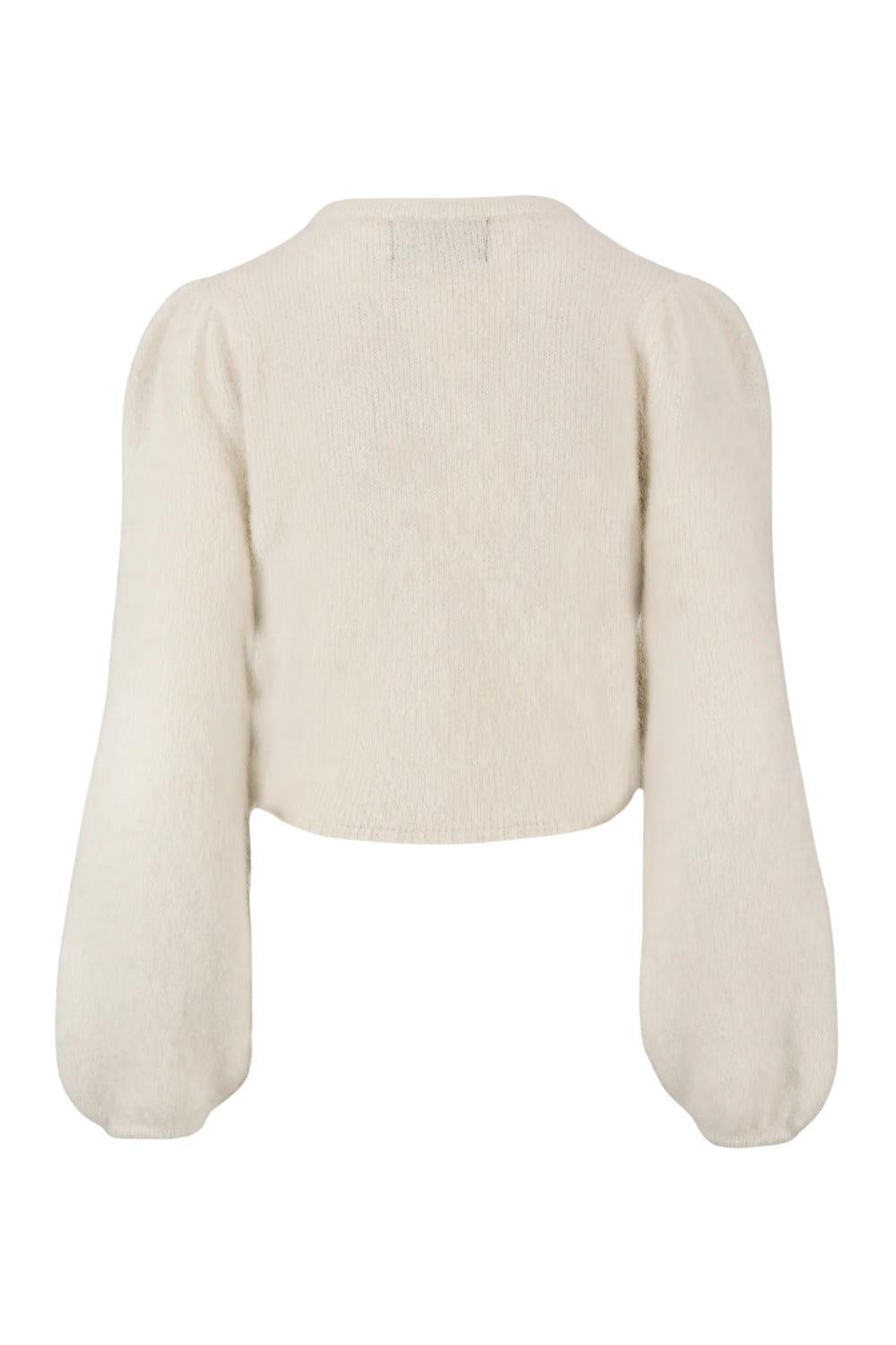 Amelia Chunky Cardigan Bright White
