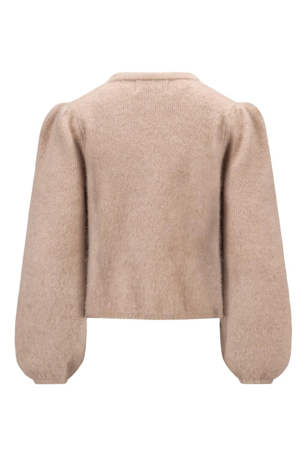 Amelia Chunky Cardigan Hazel Beige