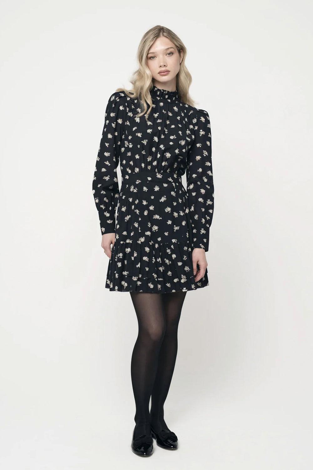 Amelia Mini Roses black