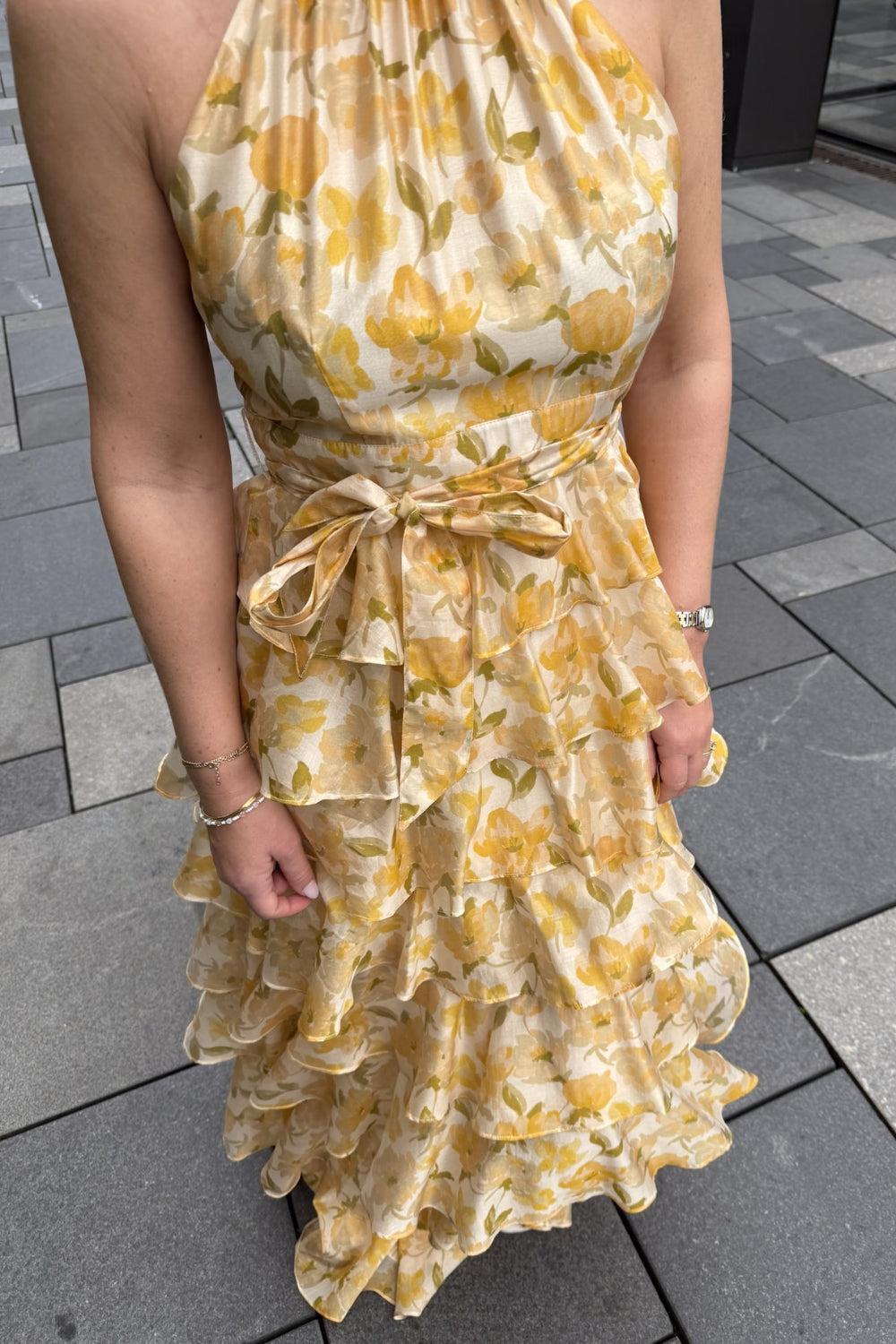 Angel Maxi Dress halterneck Sunlit