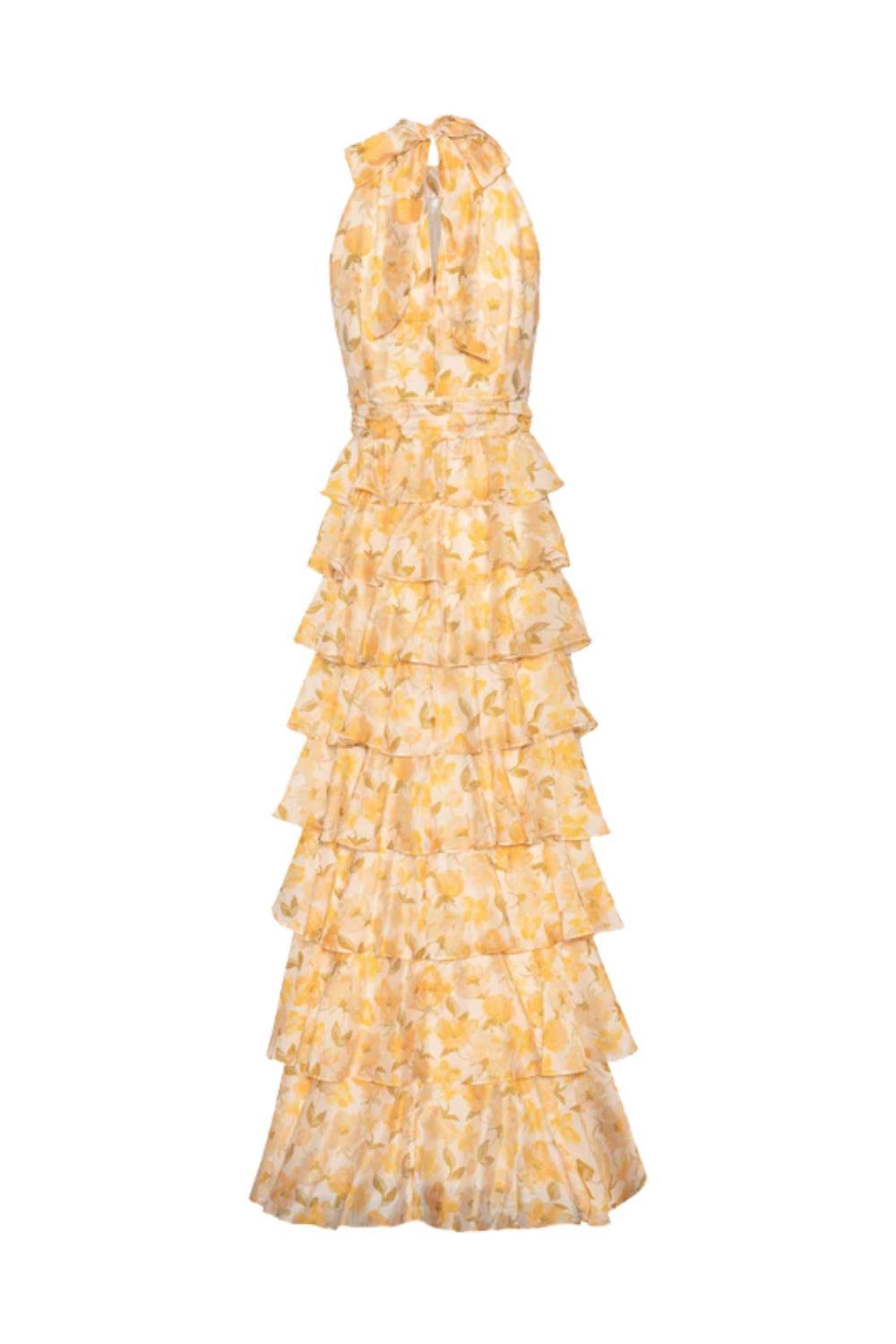 Angel Maxi Dress halterneck Sunlit