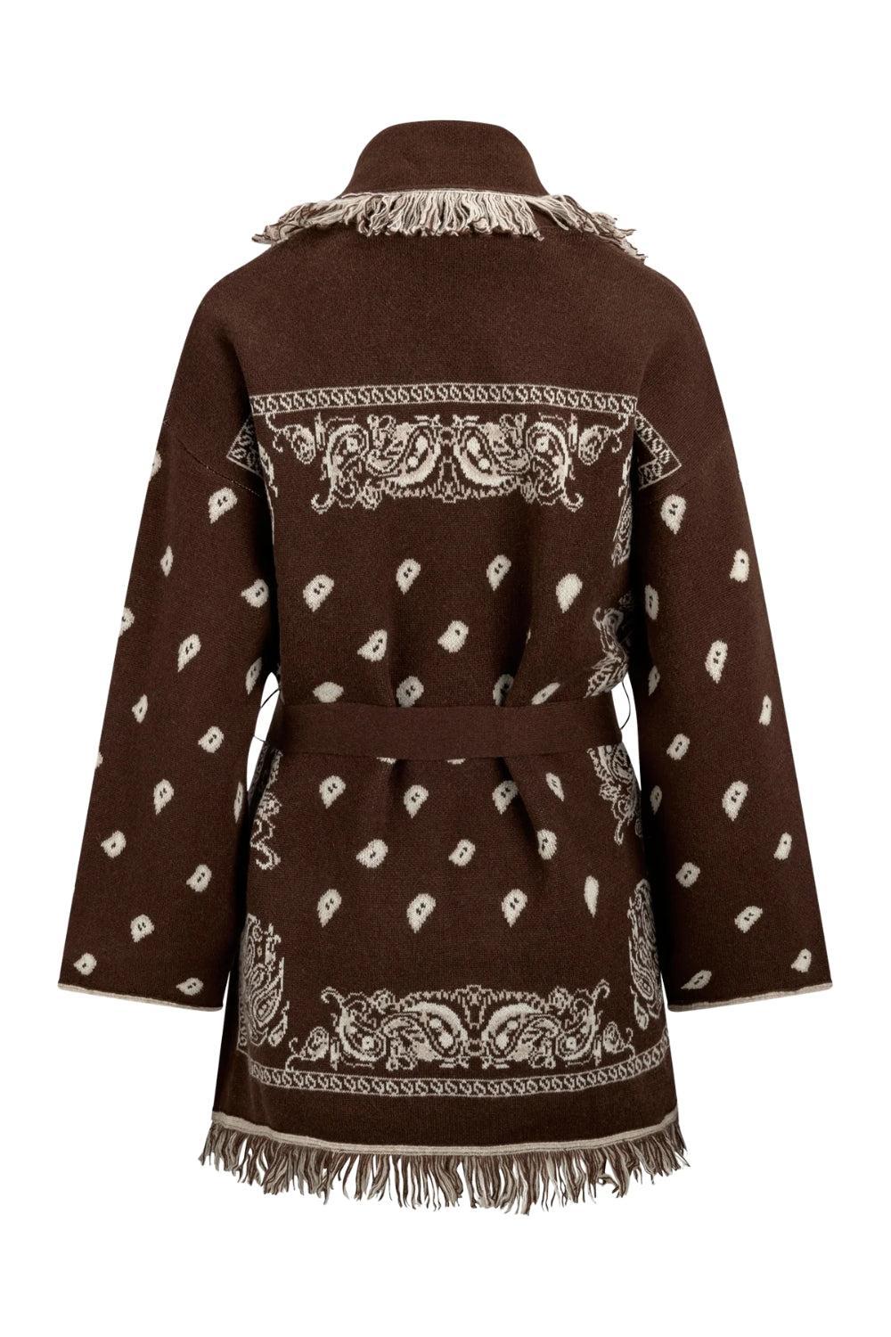 Angela Cardigan Black Coffee