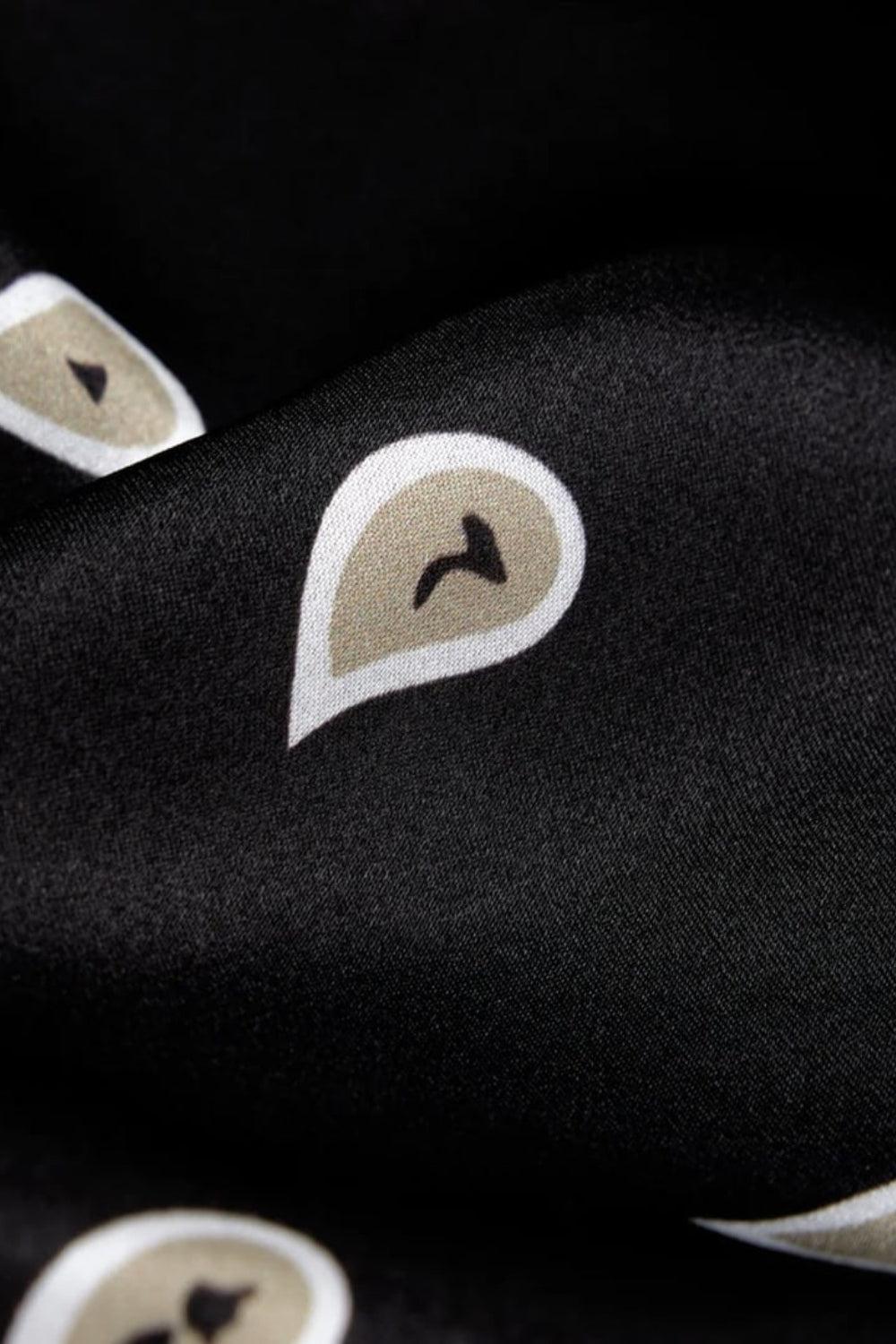Angeliki Silk Scarf Brown