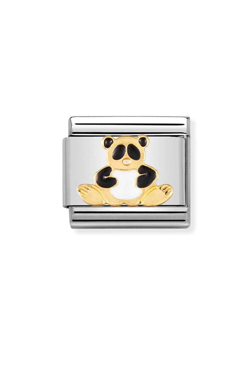 Animals 18k Gold & enamel Panda