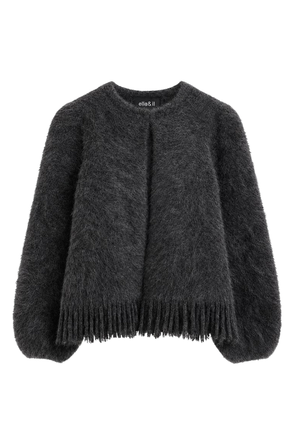 Anita Chunky Cardigan Charcoal
