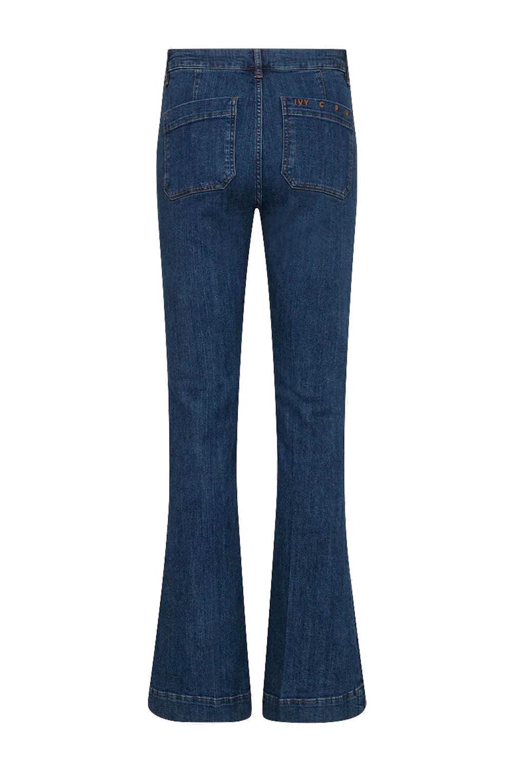 Ann Charlotte Jeans Wash Middark Nottingham Denim Blue 30'