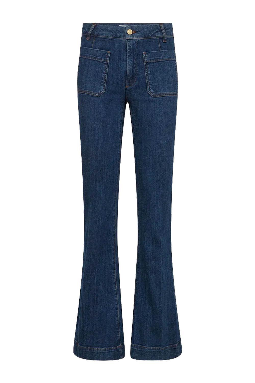 Ann Charlotte Jeans Wash Middark Nottingham Denim Blue 30'