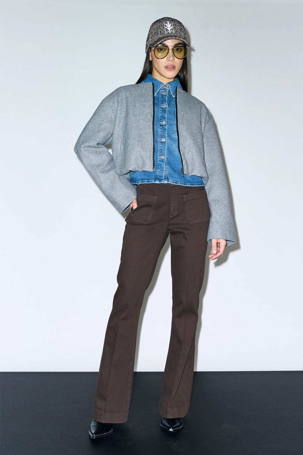 Ann Charlotte Jeans Wash Sava Espresso Brown 30"