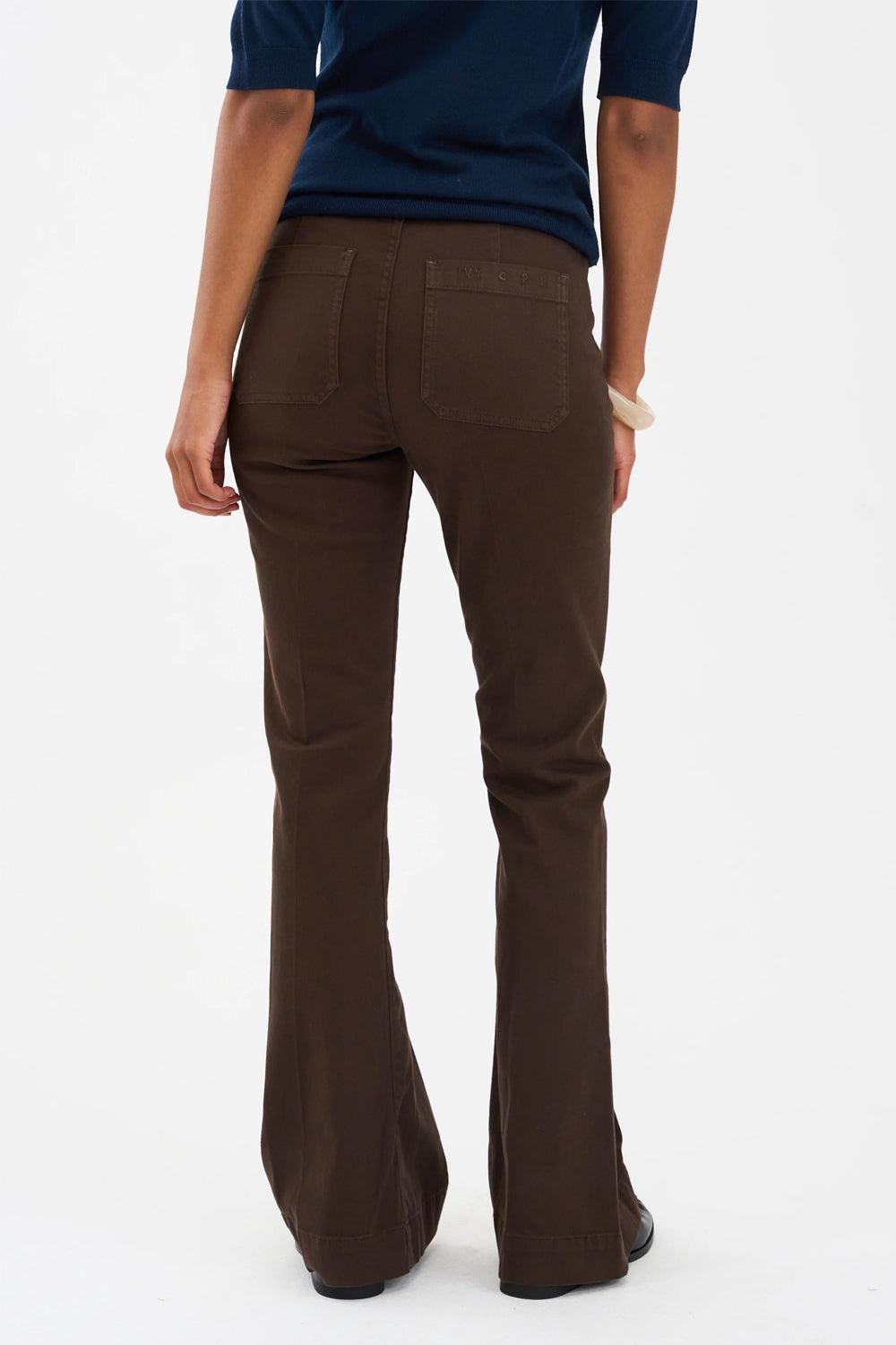 Ann Charlotte Jeans Wash Sava Espresso Brown 32"