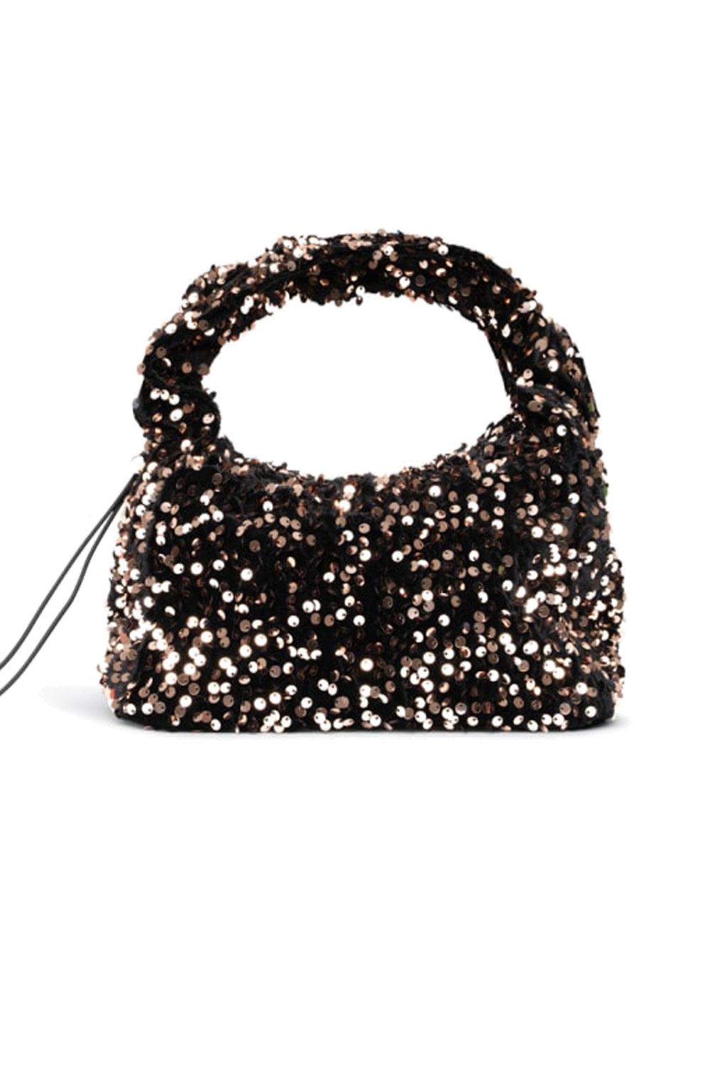 Anne Sequins Bag Brown