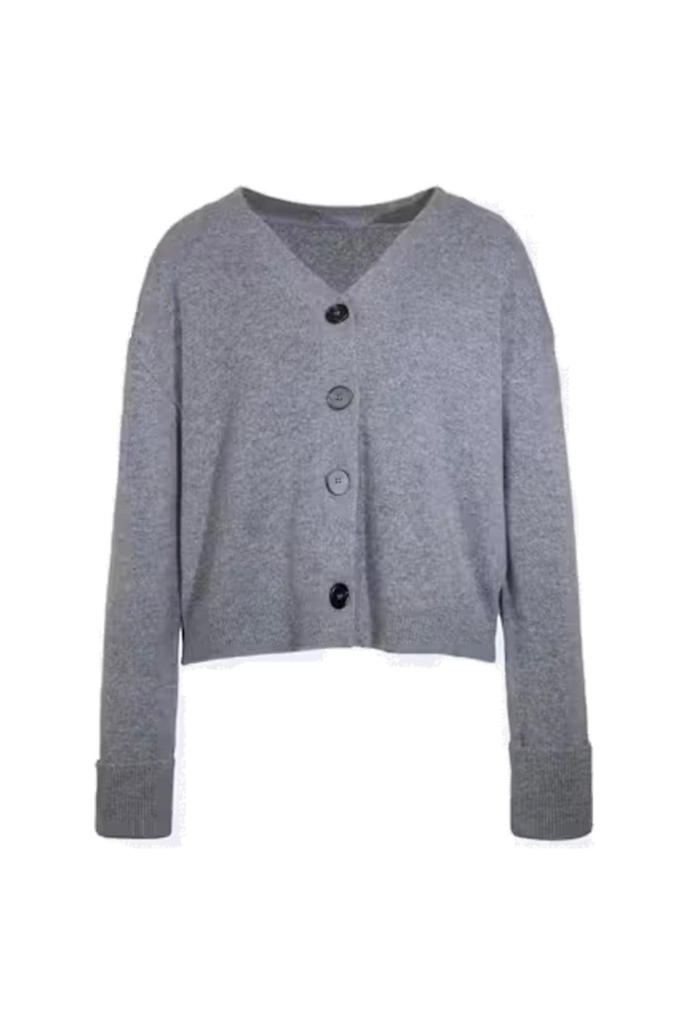 Aria Knit Cardigan Dark Grey