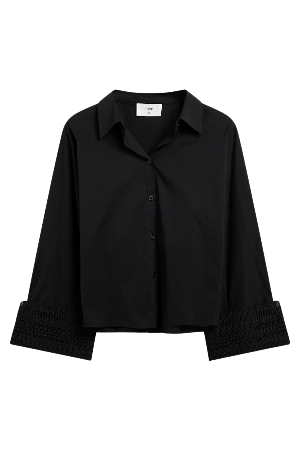 Atari Lace Shirt Black