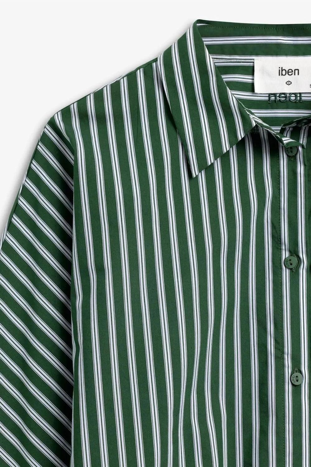 Atari Shirt Green Stripe