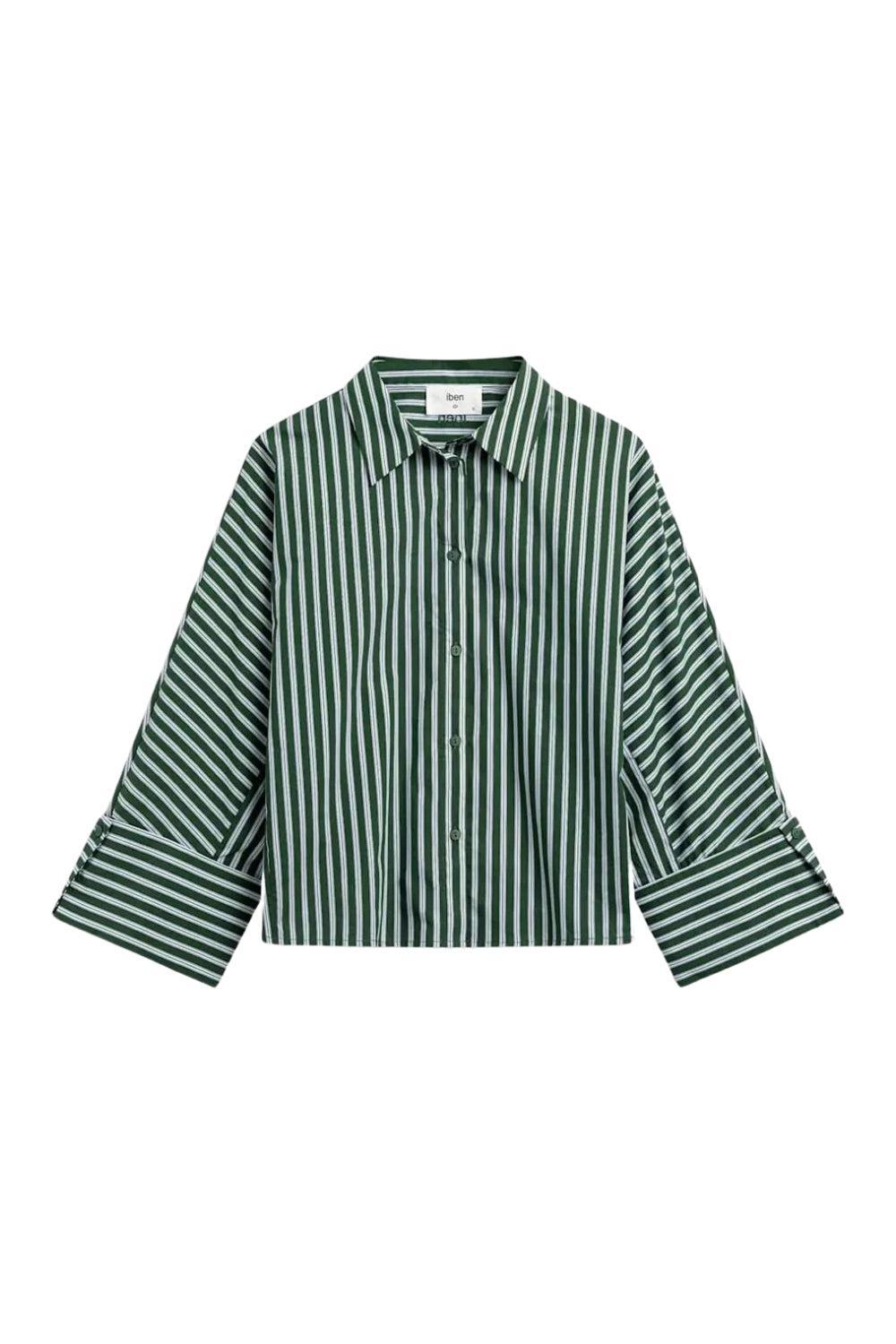Atari Shirt Green Stripe