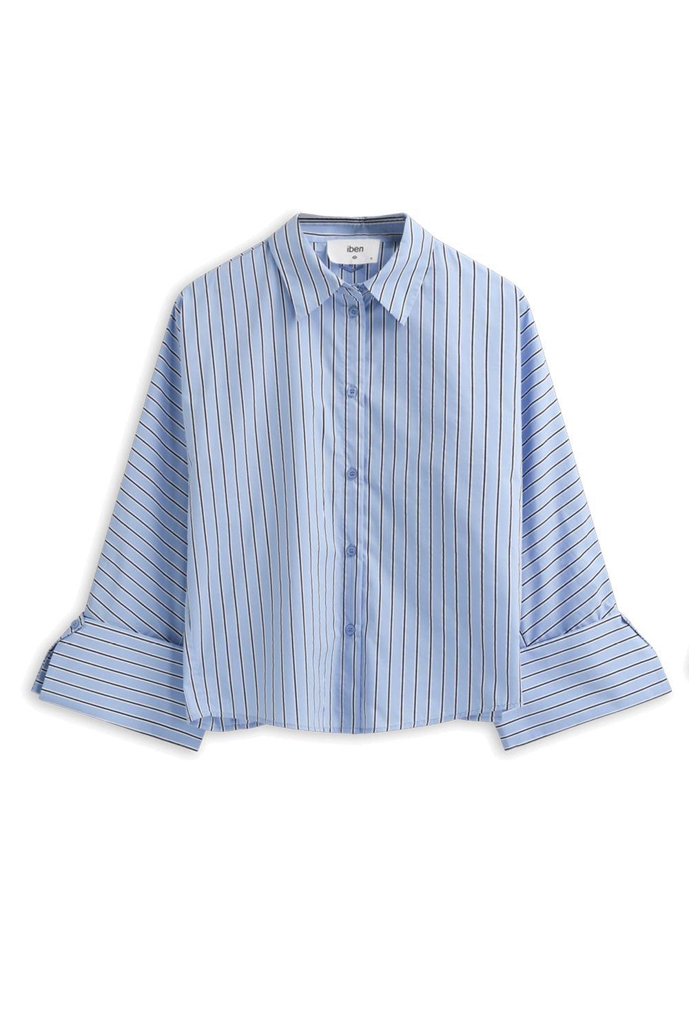 Atari Shirt M.Blue Stripe