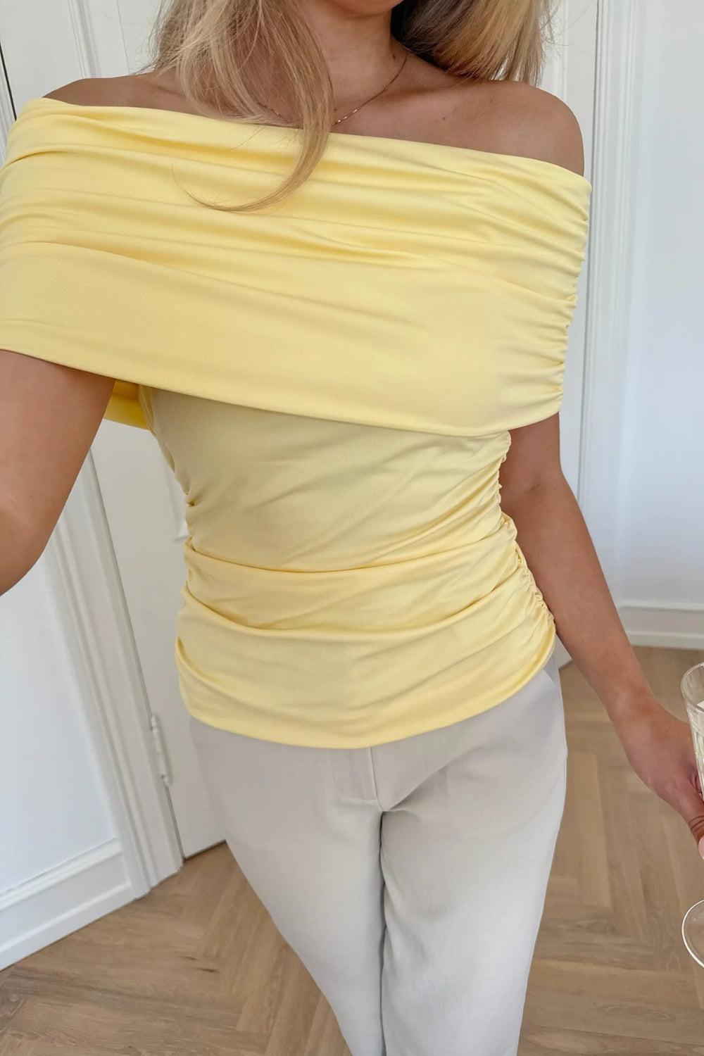 AthenaIC Top Yellow