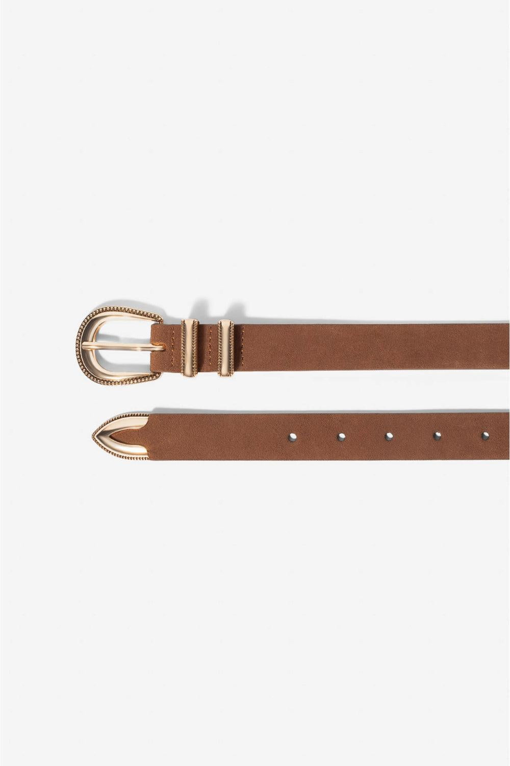 Aubrey belt Brown Gold