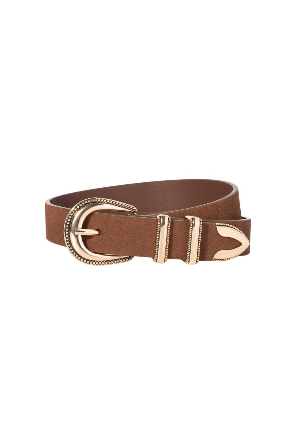 Aubrey belt Brown Gold