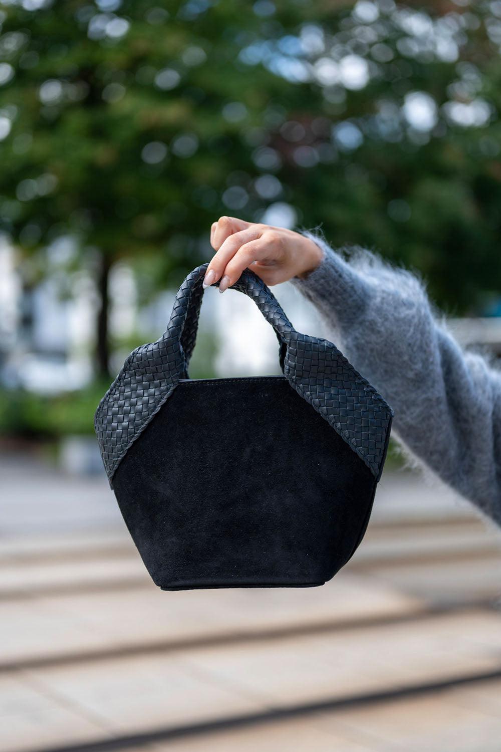 Aura Bag S Black Suede