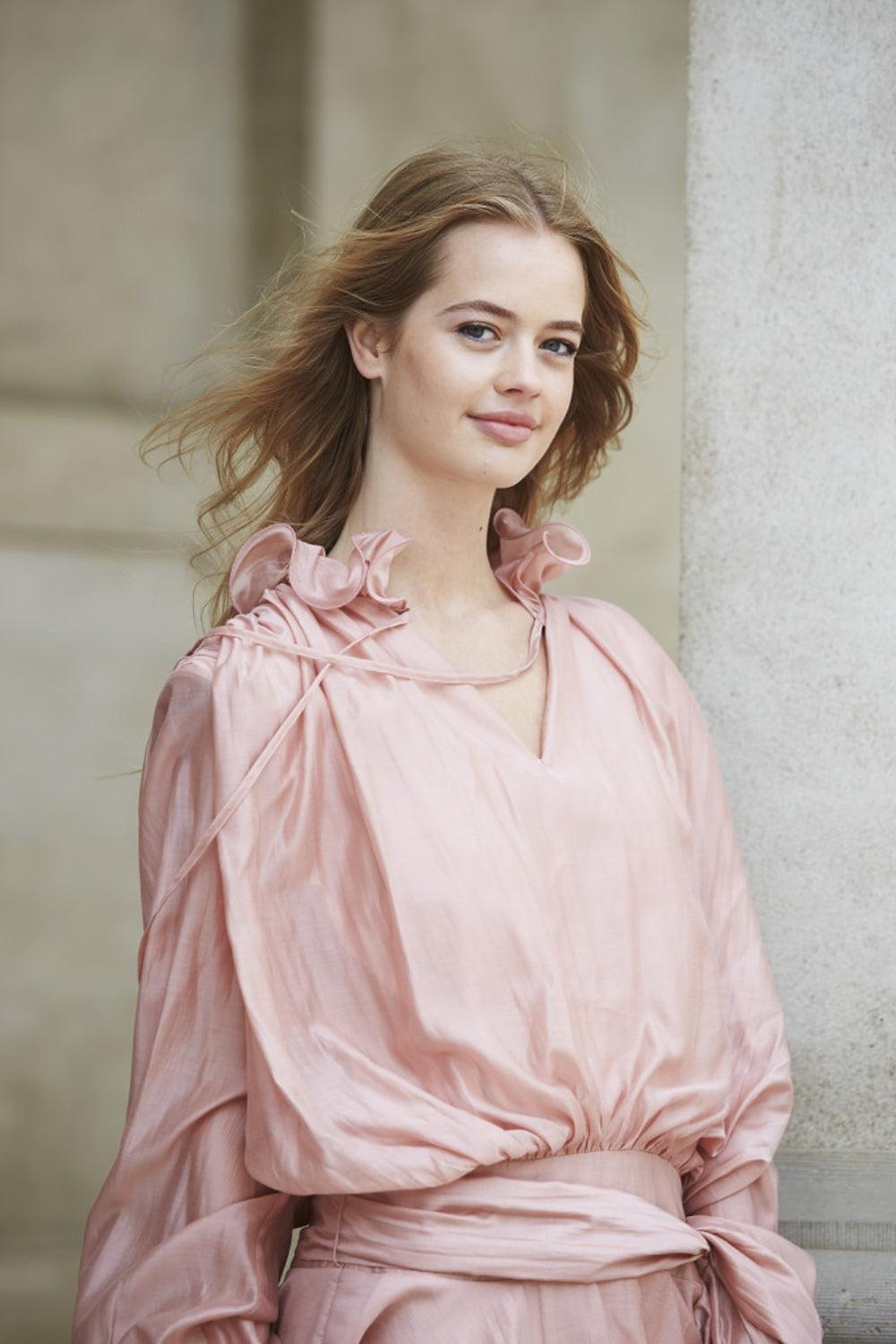 Babette Dress Old Rose