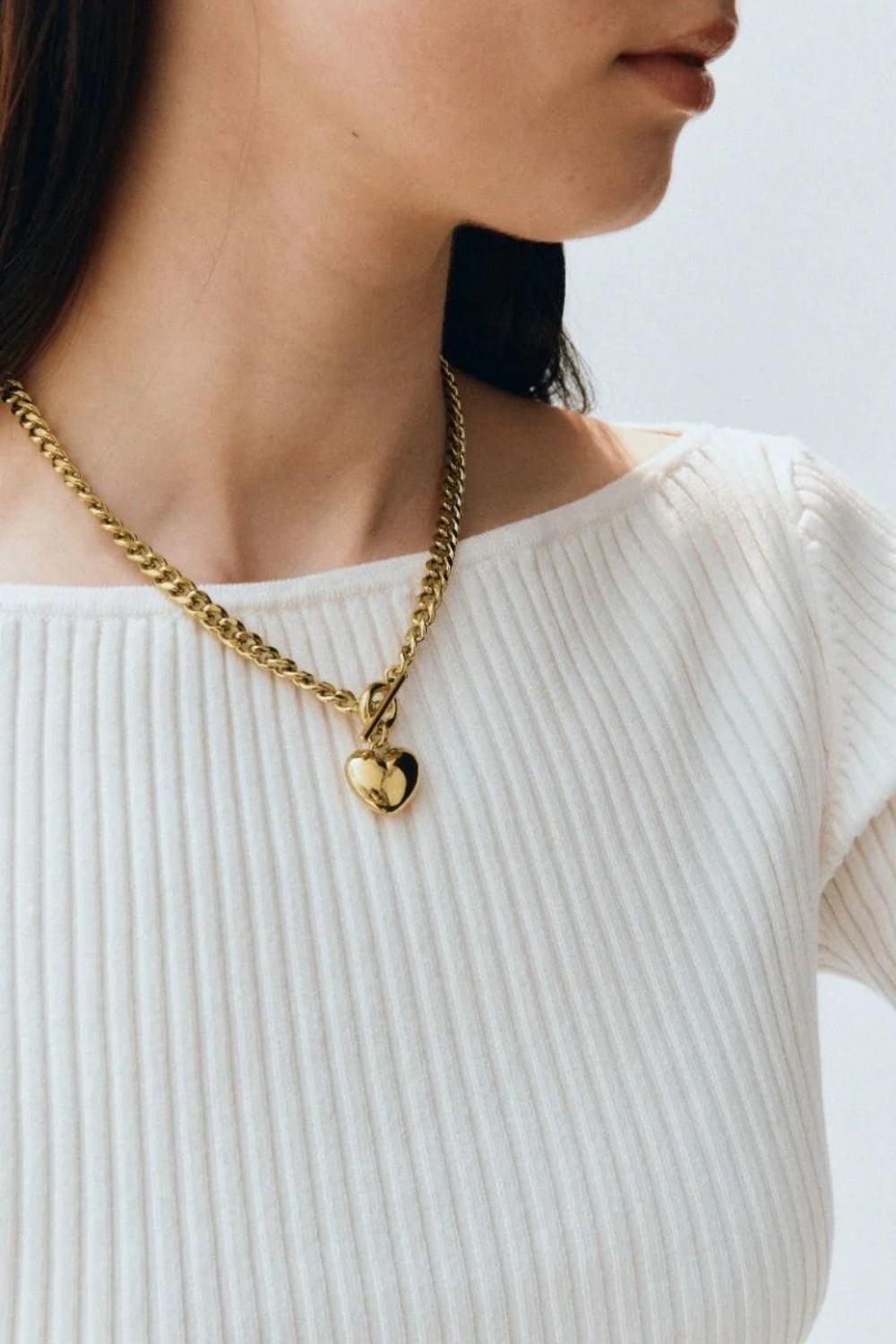 Barley Necklace Maxi Gold
