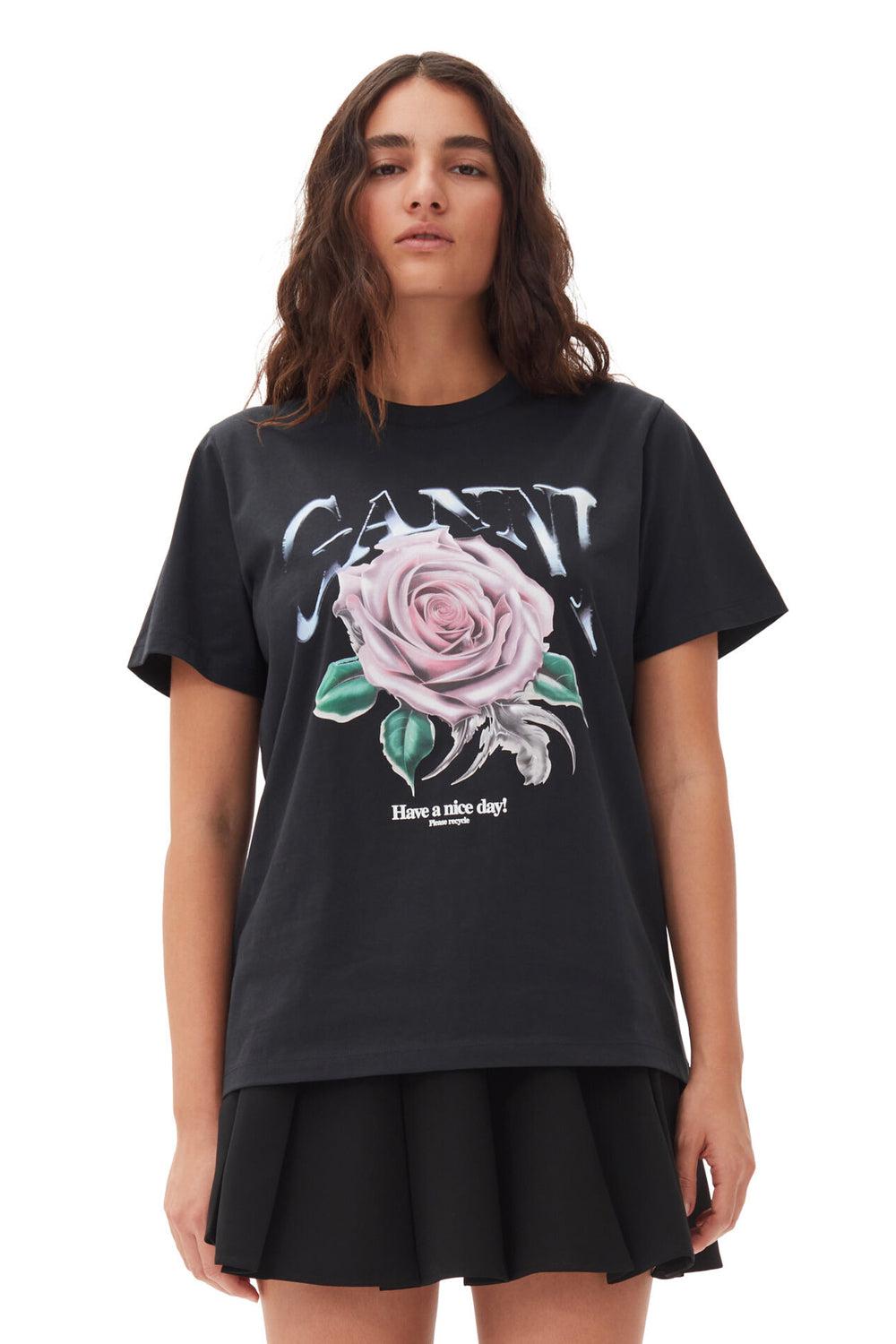 Basic Jersey Rose Relaxed T-shirt Phantom