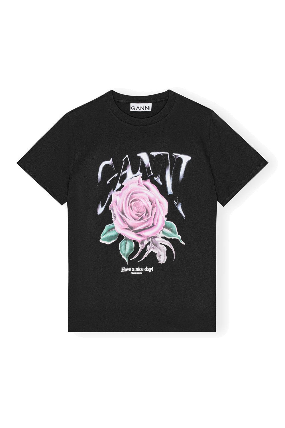 Basic Jersey Rose Relaxed T-shirt Phantom