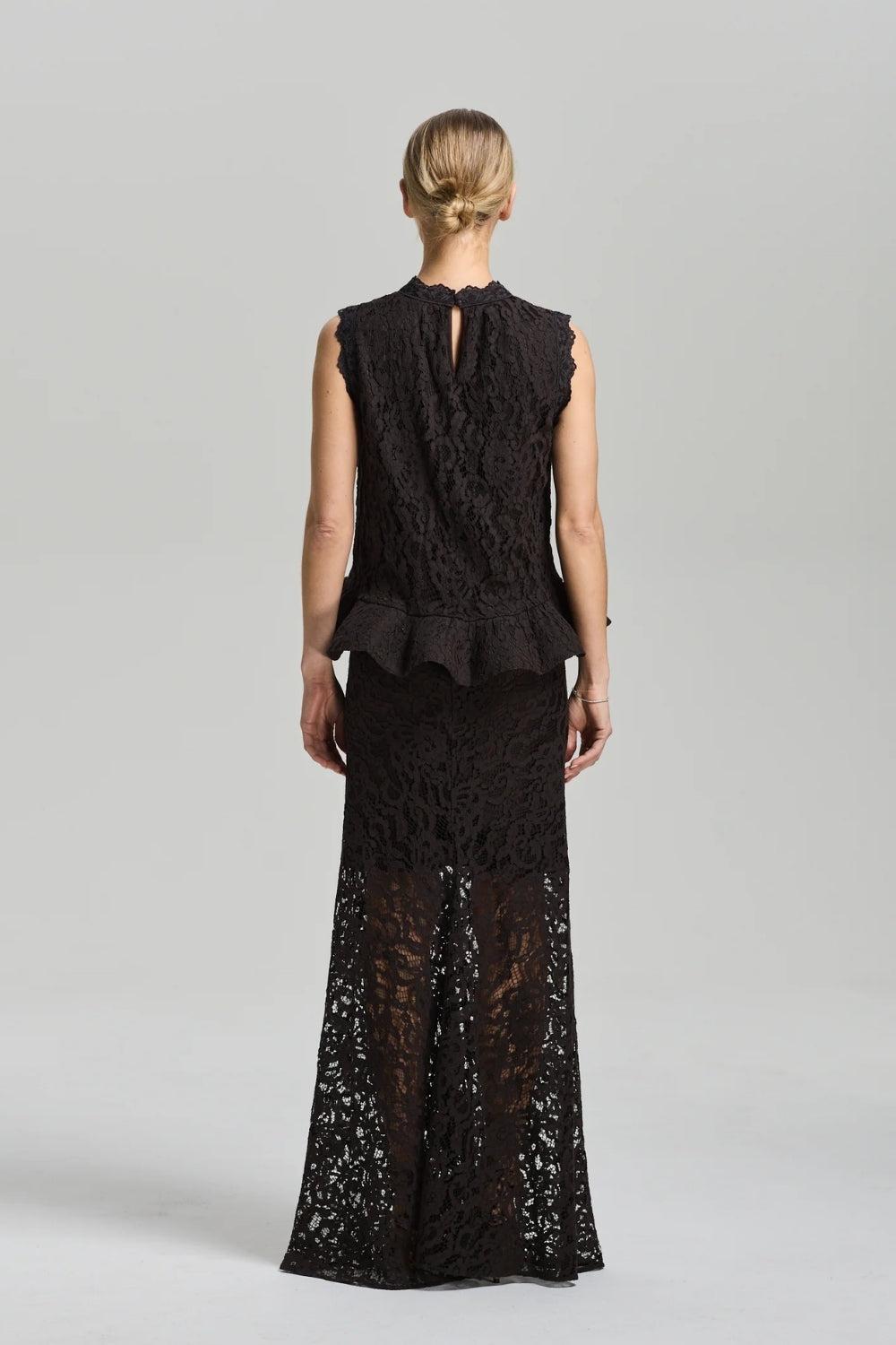 Beatrice Lace Top Chocolate Torte