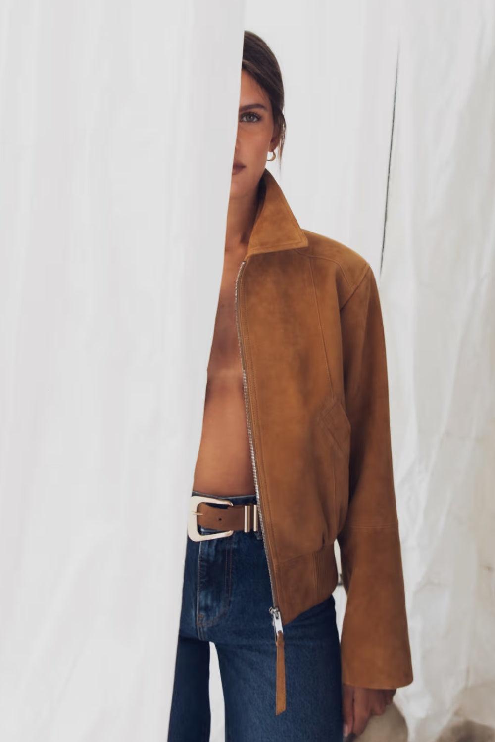 Bennett Belt Gold Camel