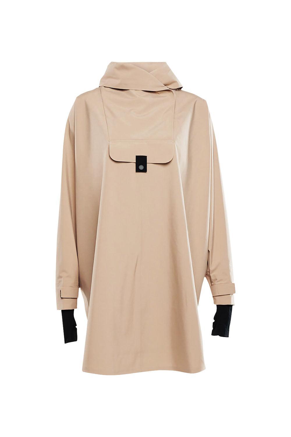 Bergen Poncho Beige