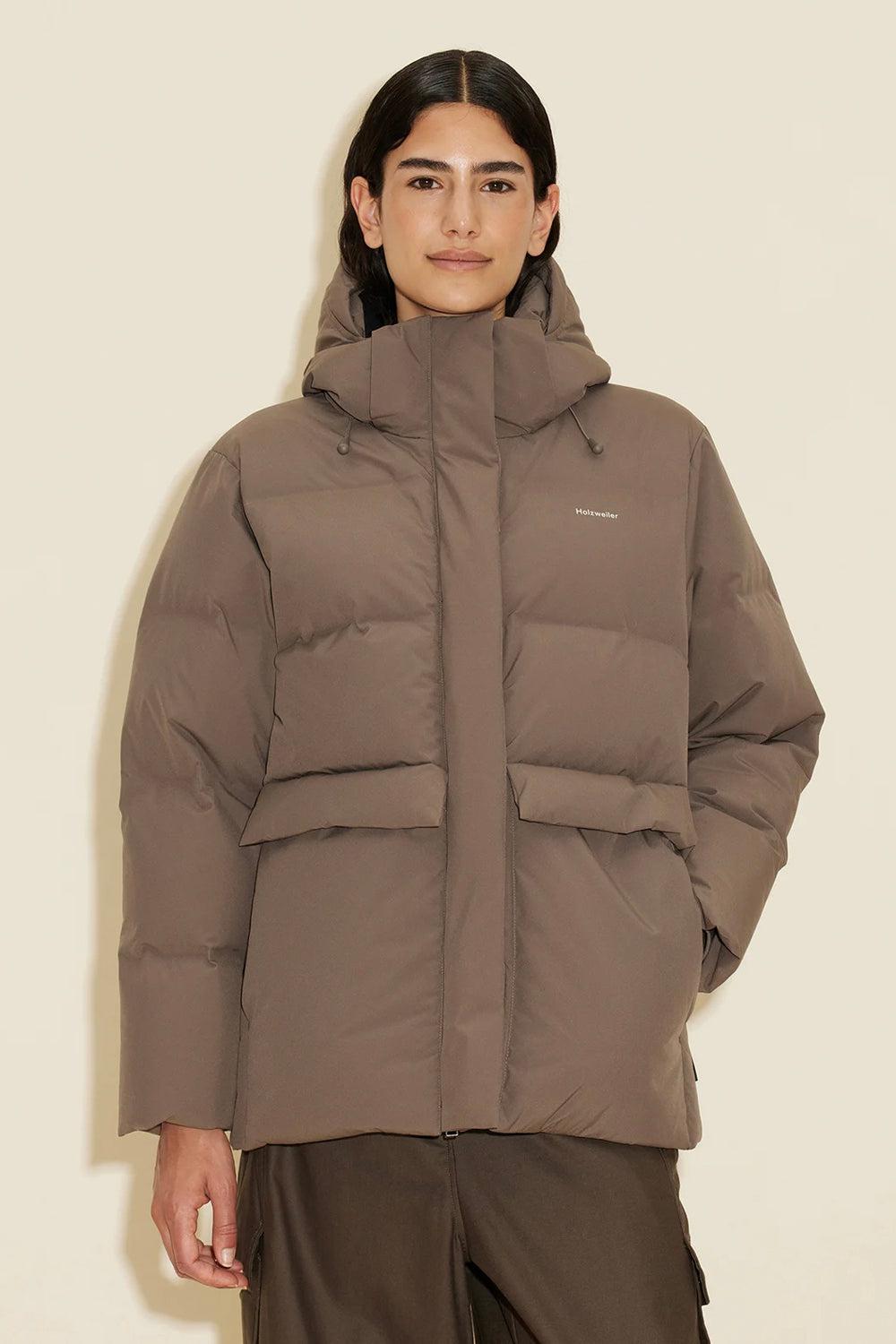 Besseggen Down Jacket Taupe